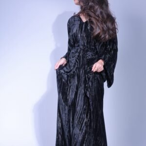 Black with gold details